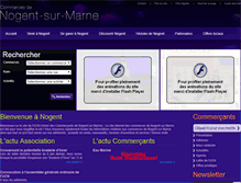 Tablet Screenshot of commerces-nogentsurmarne.fr